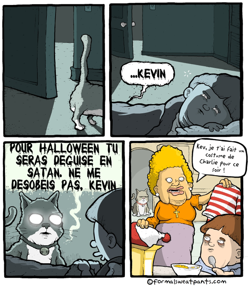 Le costume d'Halloween